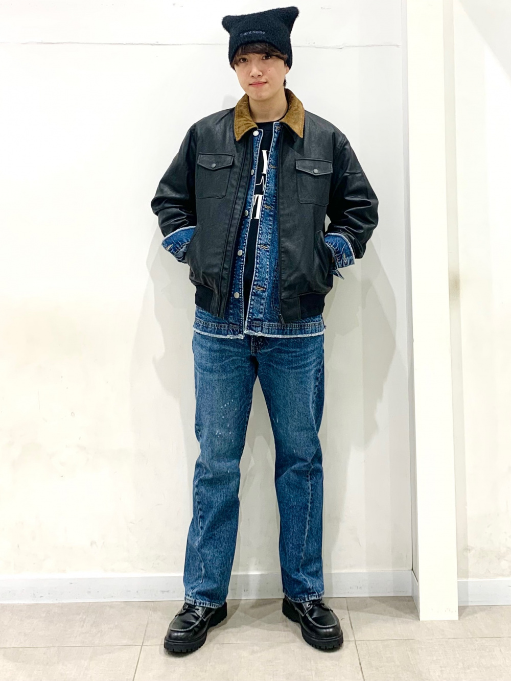 ジップアップブルゾン UNDERCOVER、カバーオールジャケット UNDERCOVER