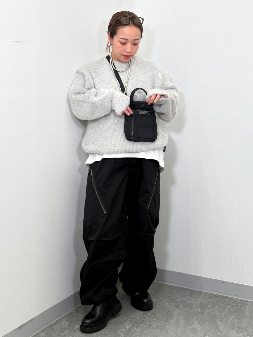 リバーシブルブルゾン UNDERCOVER、ヘビーウェイトスウェット