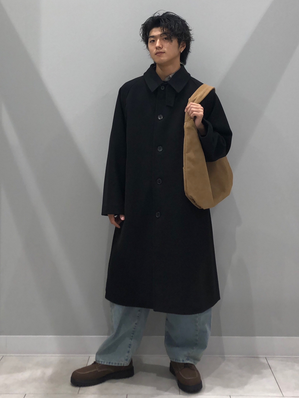 ジャケット・アウター CLESSTE WOOL MELTON BALMACAAN COAT Wool Melton Big Balmacaan Coat | YOKE Official Website