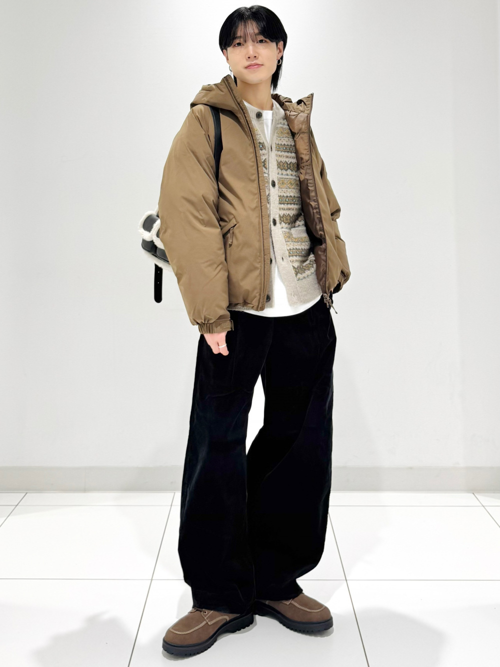 ヘビーウェイトスウェットプルオーバー ENGINEERED GARMENTS、ボア