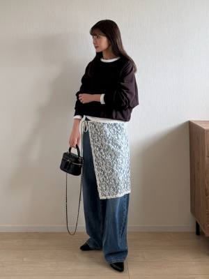 GU公式 | レースラップスカート