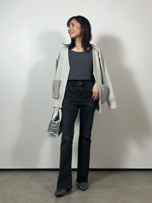 GU公式 | スリムフレアジーンズNTQ