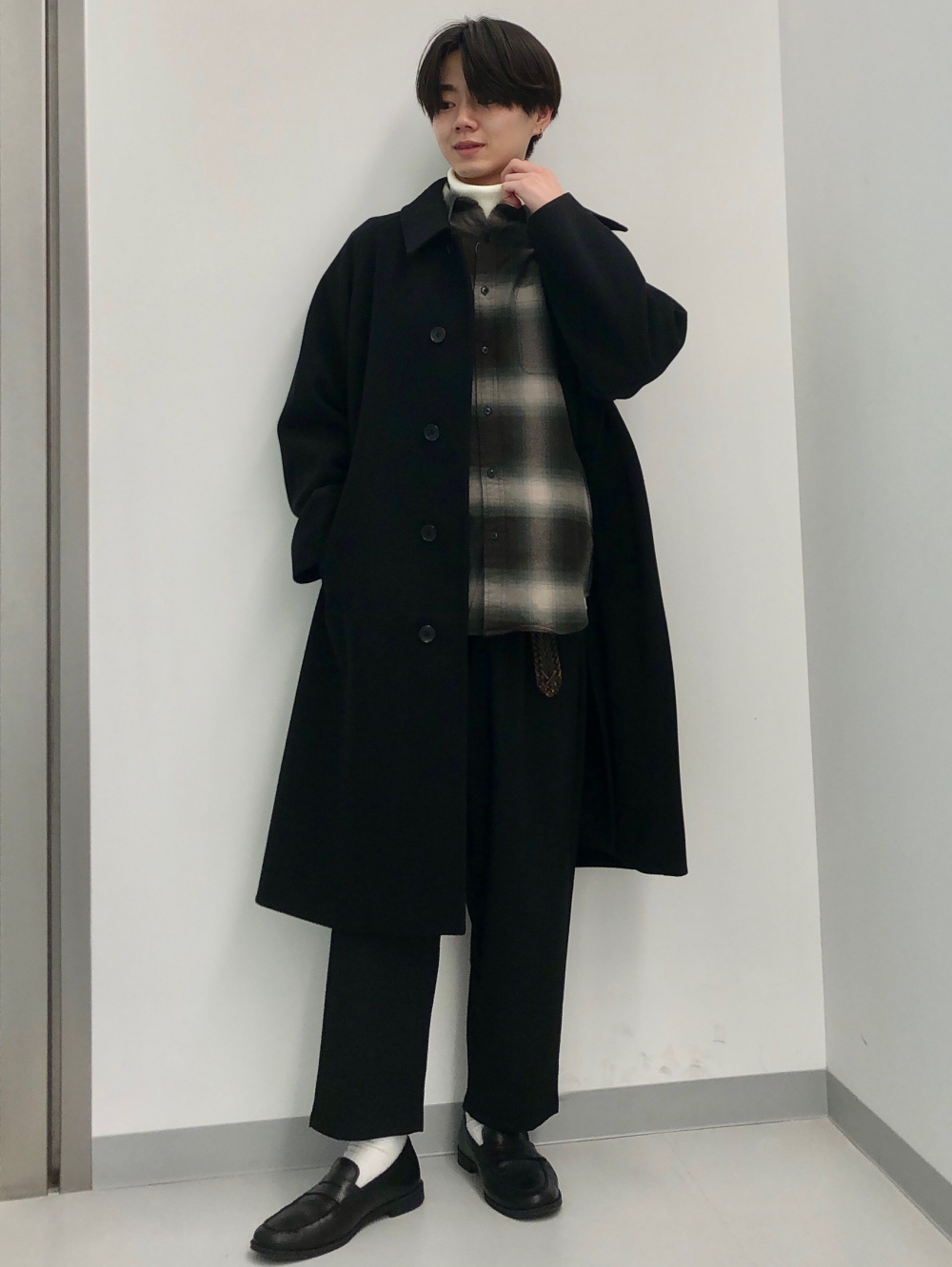 ジャケット・アウター CLESSTE WOOL MELTON BALMACAAN COAT Wool Melton Big Balmacaan Coat | YOKE Official Website