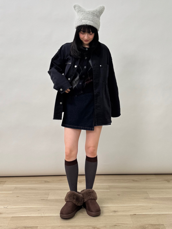 カバーオールジャケット UNDERCOVER（メンズ）の着用コーディネート