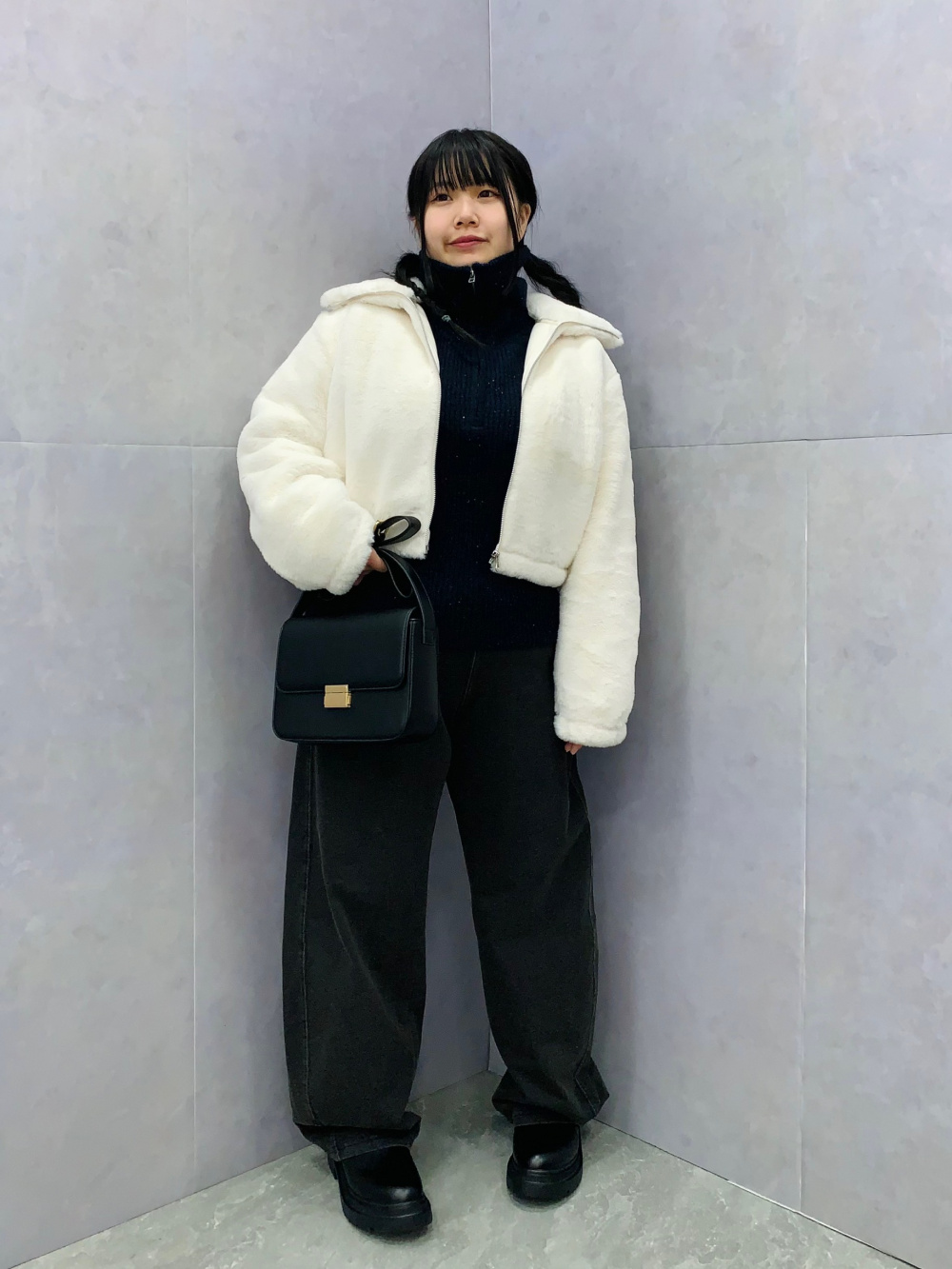 Ribbed Knitted Sock Boots、Track Pants」| GU的穿搭理念