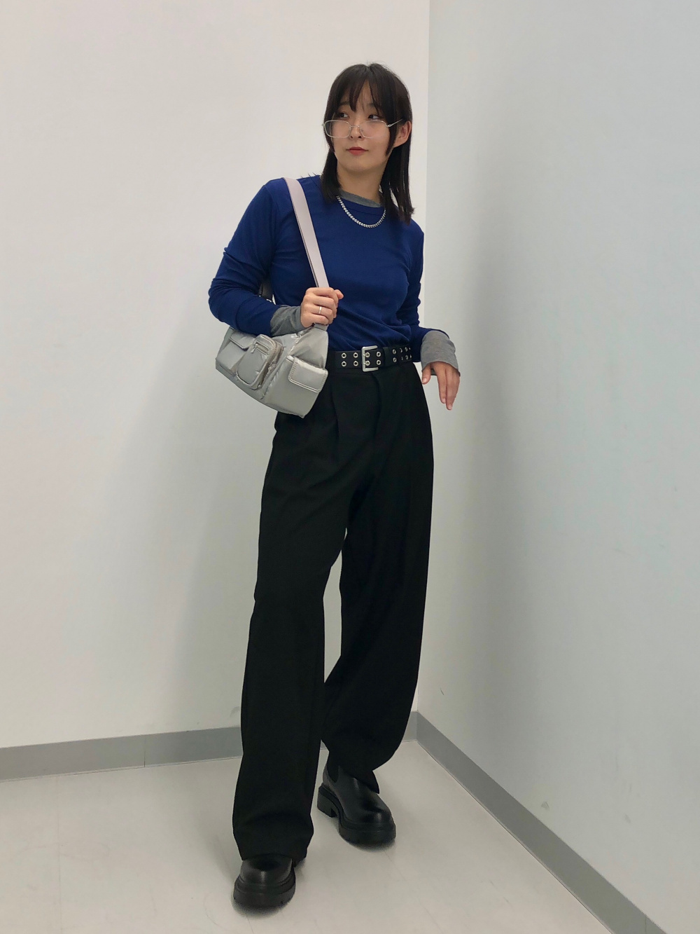 ポポさま Ribbed Knitted Sock Boots、Track Pants」| GU的穿搭理念