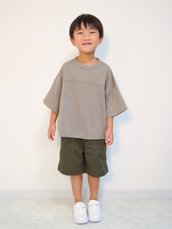 KIDS(男女兼用)ベイカーハーフパンツ(2025年度夏商品)（子ども服）の