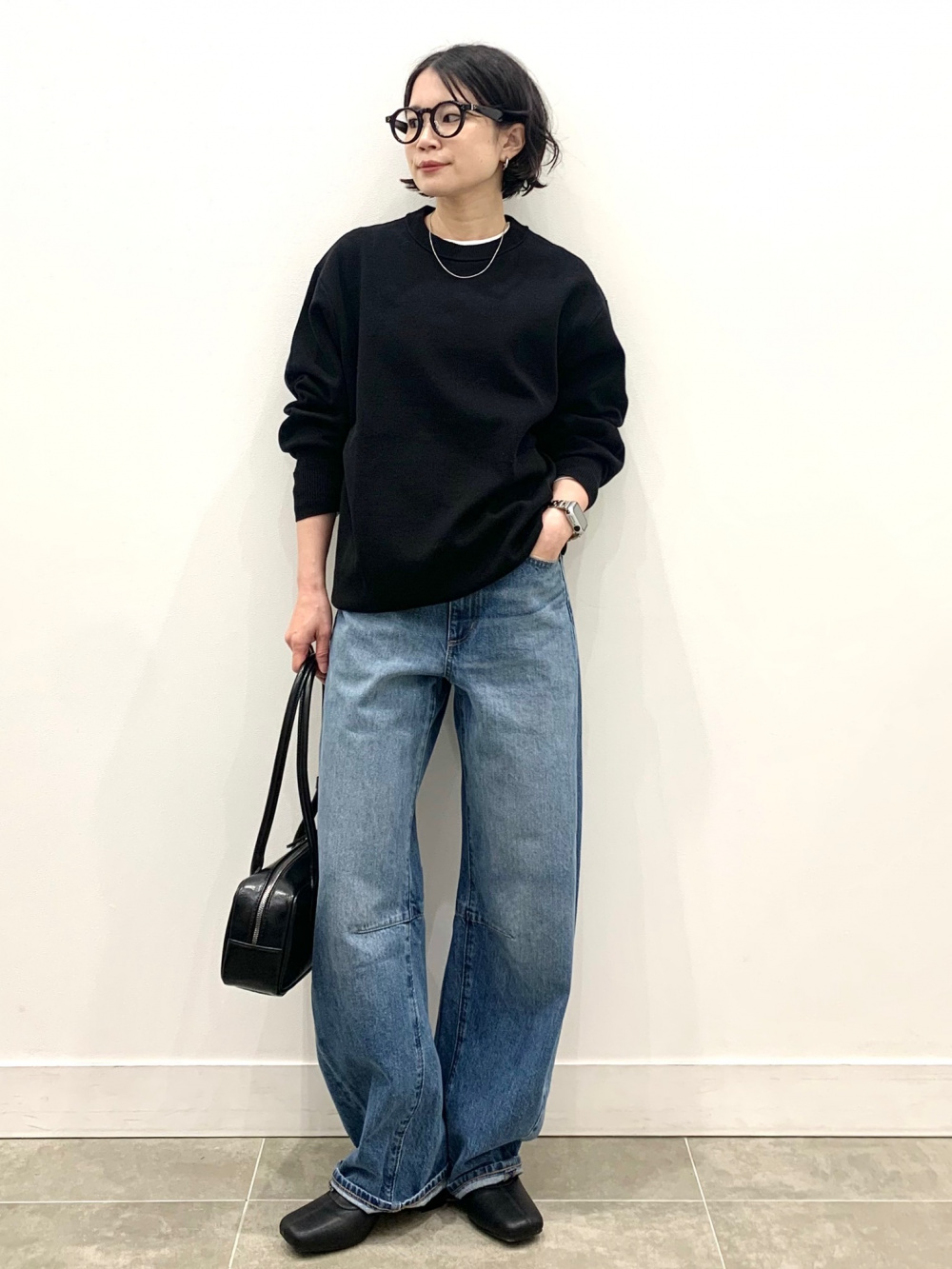 リバーシブルブルゾン UNDERCOVER、ジップポケットボーダーT(長袖