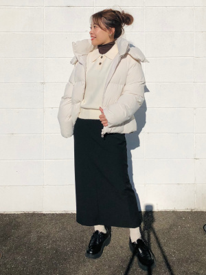 GU公式 | ヒートパデッドブルゾン