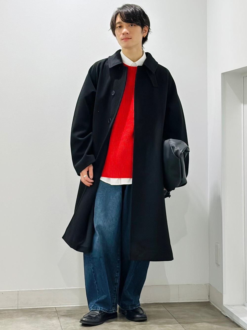 パデッドシェルパーカ ENGINEERED GARMENTS、スウェットライクニット