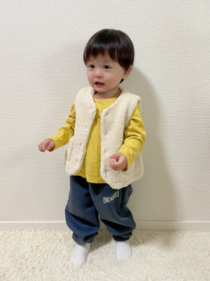 GU公式 | KIDS(男女兼用)ヘビーウェイトスウェットワイドジョガーパンツ