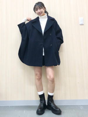 GU公式 | コージーメルトンケープコートZ+E