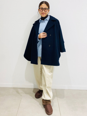 GU公式 | コージーメルトンケープコートZ+E