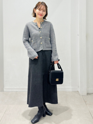 GU公式 | ツイーディーニットカーディガン