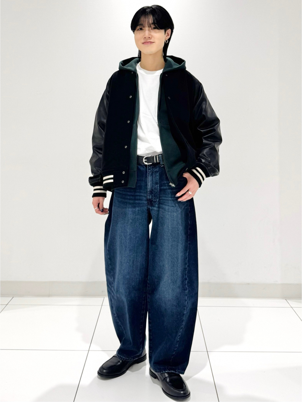 ヘビーウェイトスウェットハーフジッププルオーバー、ジップアップ