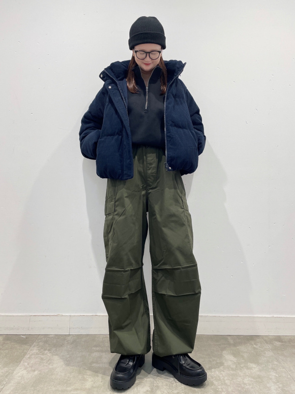 小町ページ ミニハイネックセーター(ノースリーブ)Z、GIRLSカーゴプルオンワイド