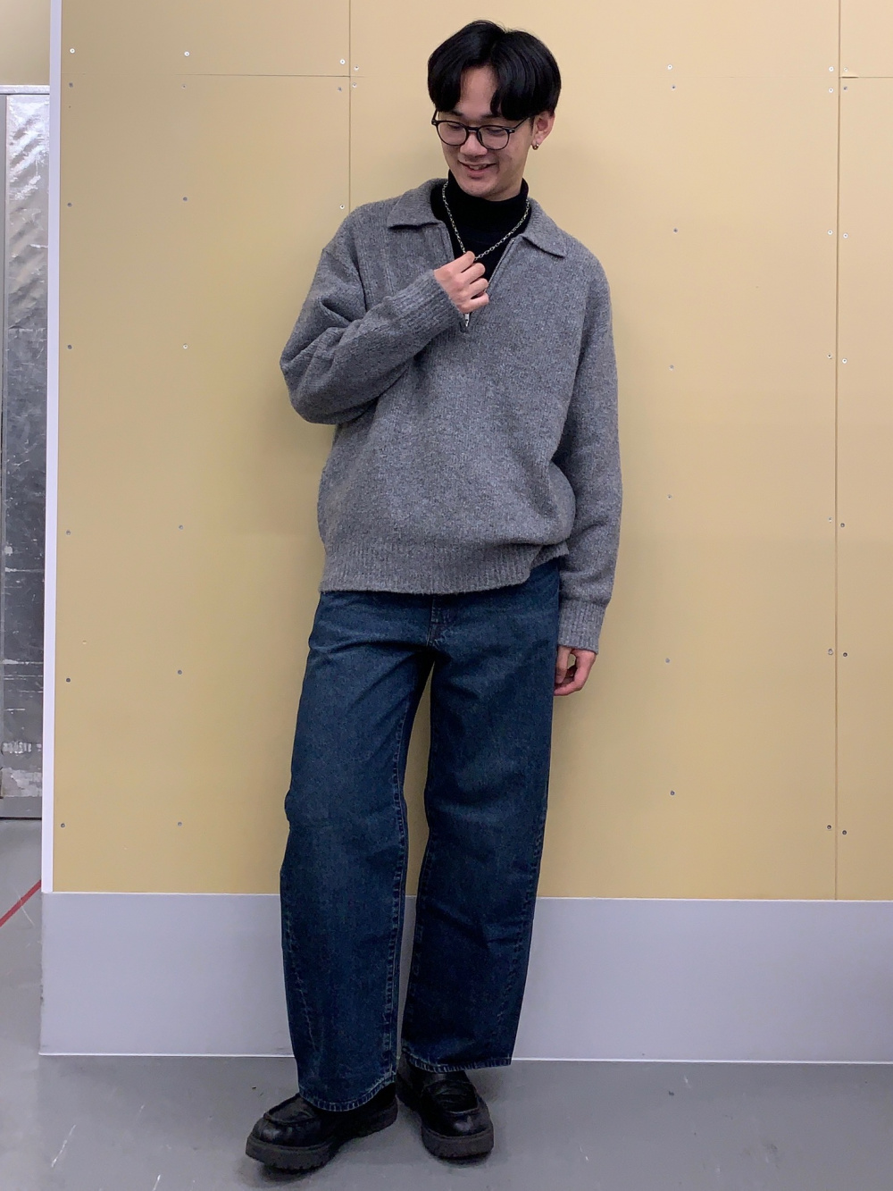 パデッドシェルパーカ ENGINEERED GARMENTS、スウェットライクニット