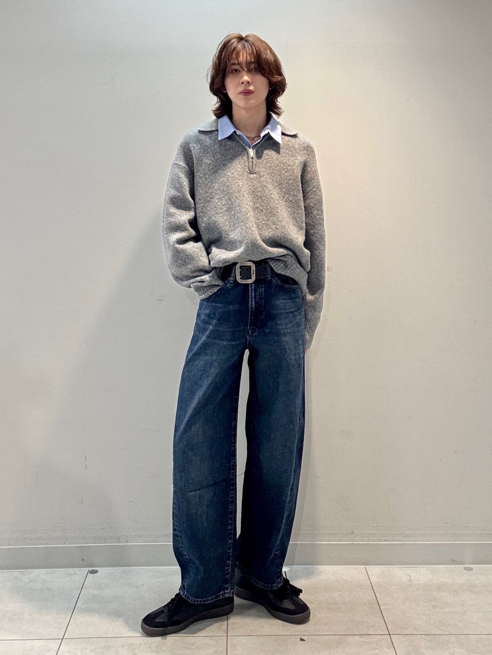 グラフィックT by rokh +X、コーデュロイキャロットパンツ(丈標準69.0