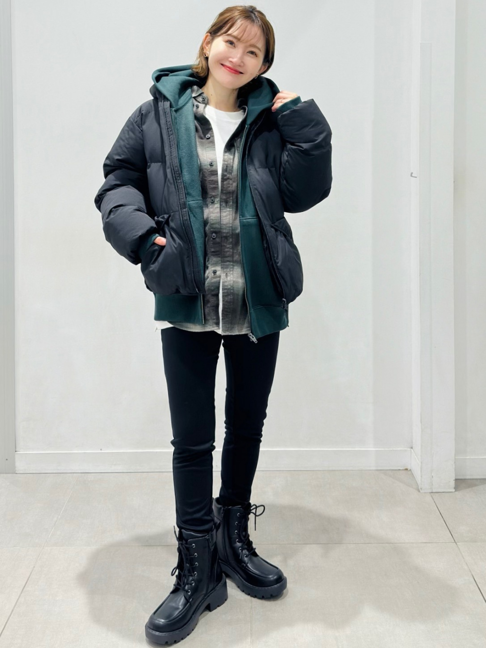 2ピースニットミニワンピース by rokh、ニットシュシュ by rokh +X」の