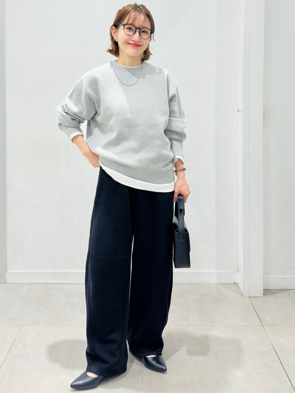 ナイルパーチ　2点セット　ワンピース　カーディガン ケーブルカーディガン×ミニワンピースニットセットアップ[k9269d