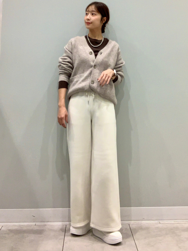 GU パフスウェットフルジップパーカー　パフスウェットバギーパンツ（丈標準） パフスウェットバギーパンツ(丈標準68.0～72.0cm)、パフスウェット