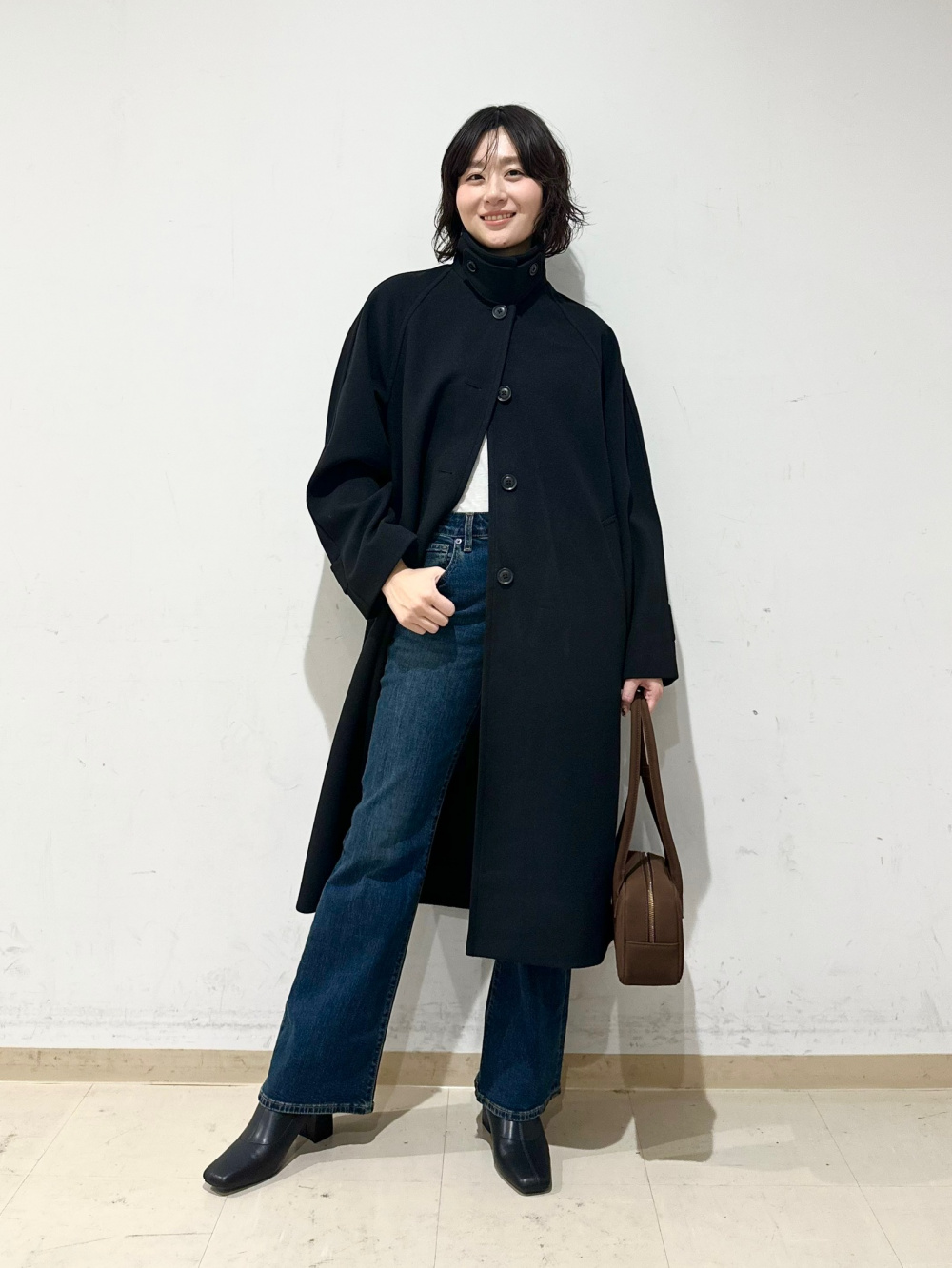 No.4782 GU ジーユー 2ピース コート rokh ネイビー XL GU公式 | 2ピースコート by rokh