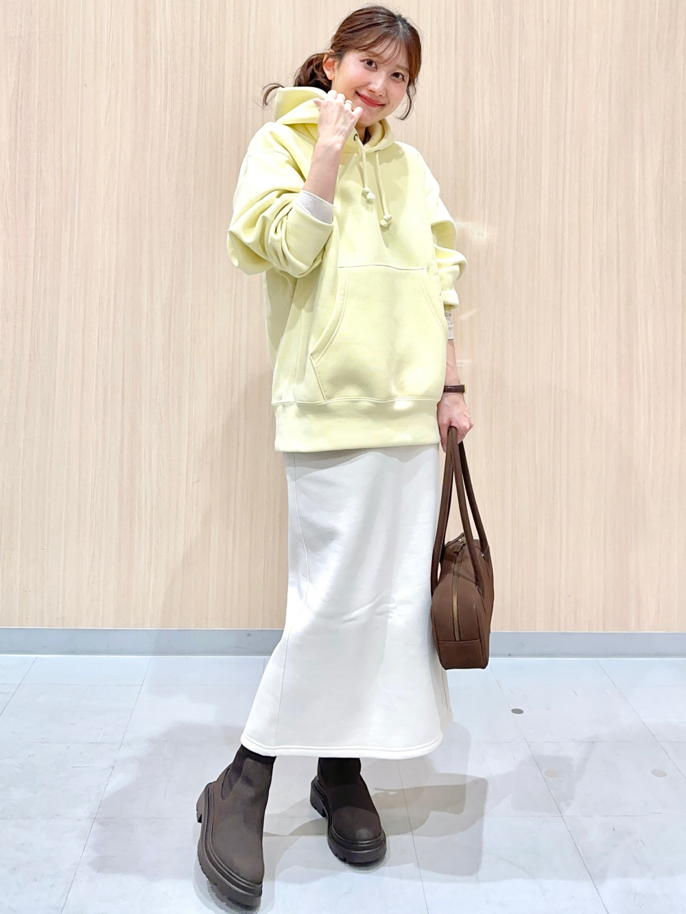 ソフトコットンクルーネックT(長袖)、ヘビーウェイトスウェットパーカ