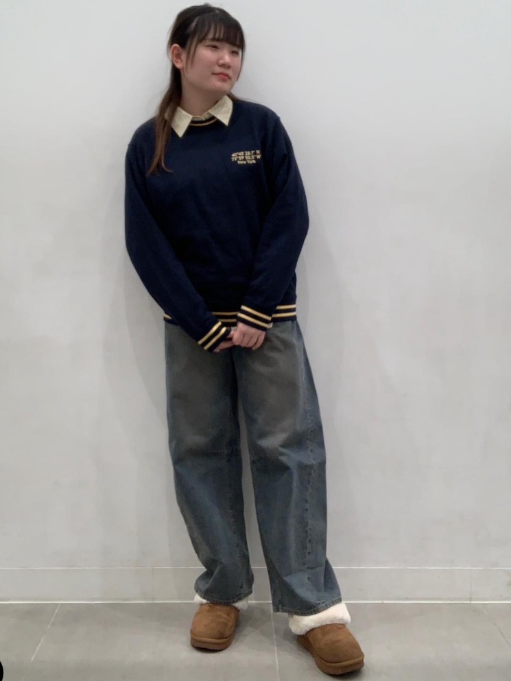 Faux Mouton Slippers、Sweatshirt/Logo」| GU的穿搭理念