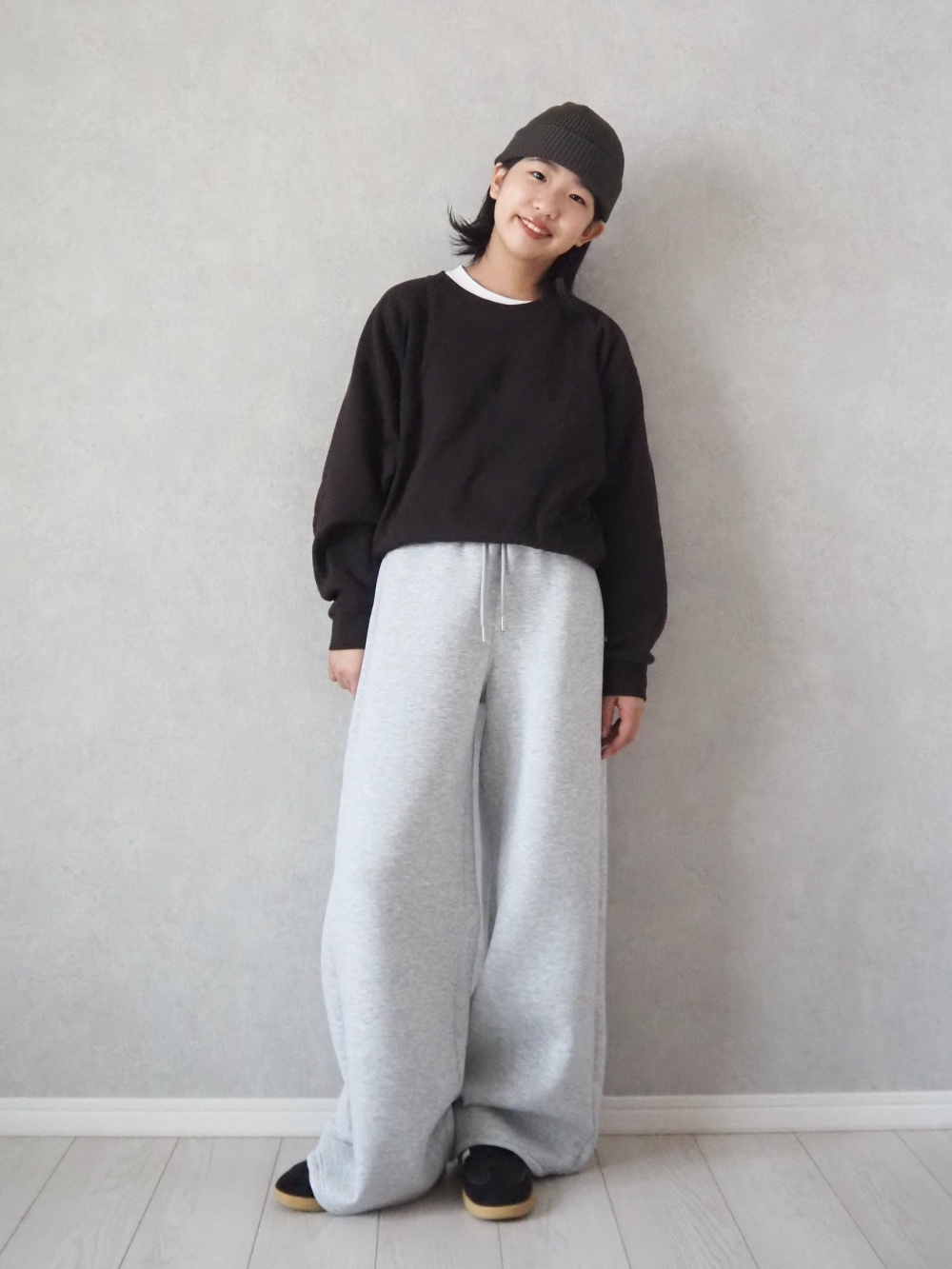 パフスウェットバギーパンツ(丈標準68.0～72.0cm)、パフスウェット