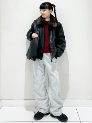 GU公式 | ウォームパデッドフライトジャケット