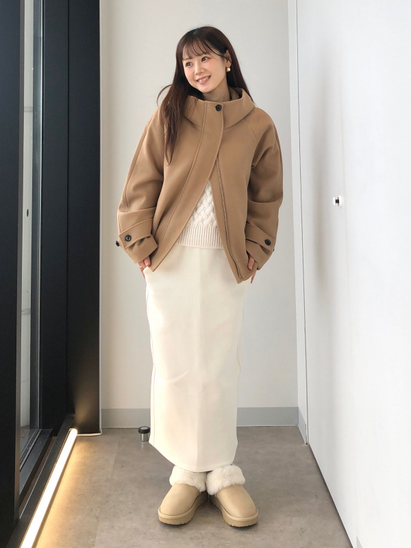 ヘビーウェイトスウェットナロースカート(24年商品)(丈標準82.5～89.5