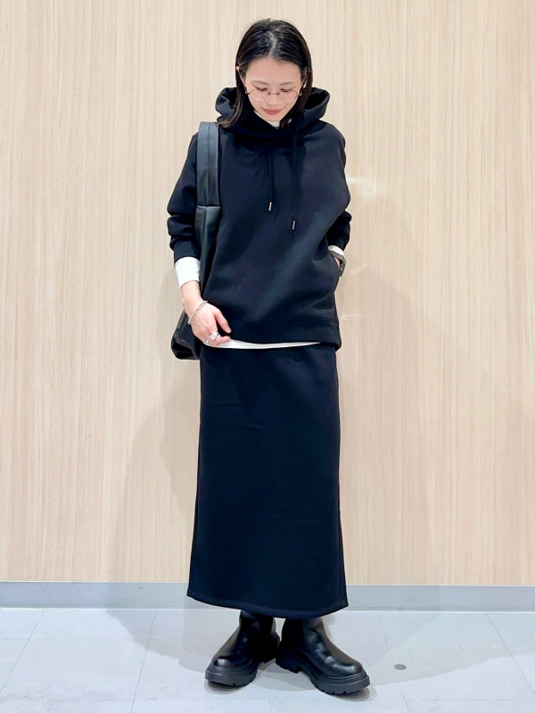 ヘビーウェイトスウェットナロースカート(24年商品)(丈標準82.5～89.5