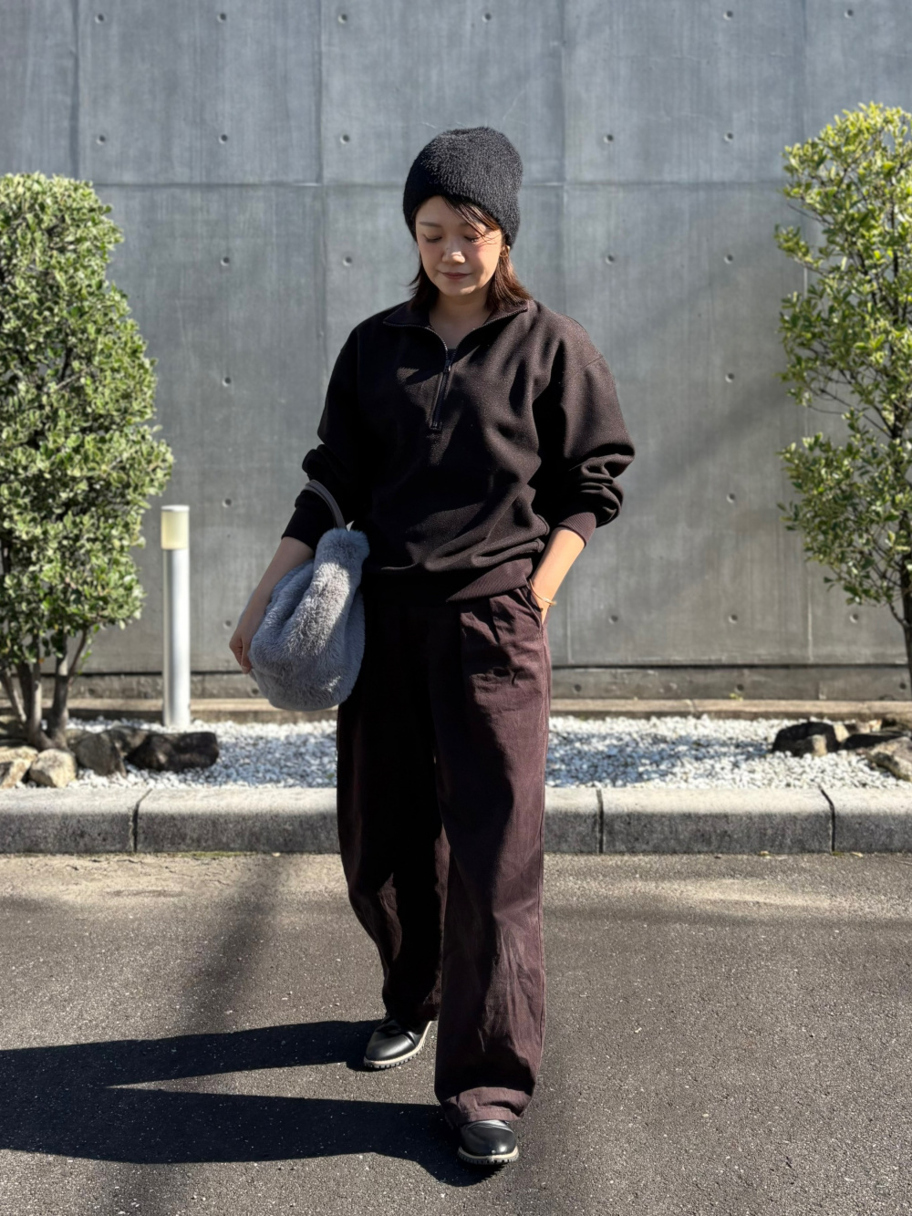 ウォッシュドスウェットプルオンパンツ、ウォッシュドスウェットハーフ