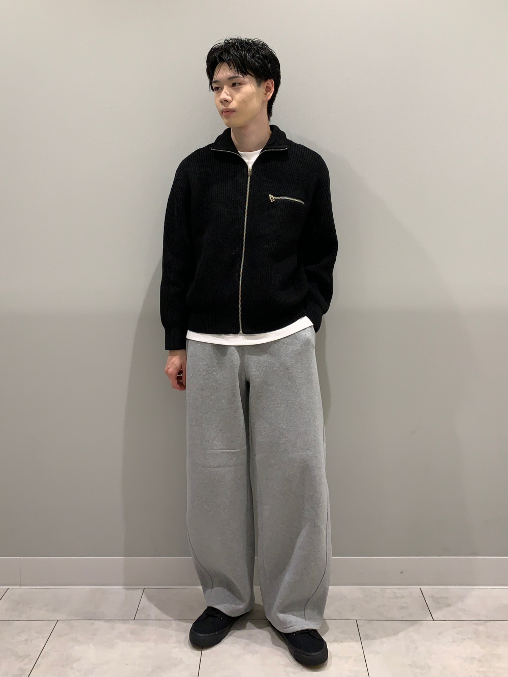 トップス cnt Comfy Insole Canvas Sneakers、Soft Cotton Crew Neck T-Shirt/L