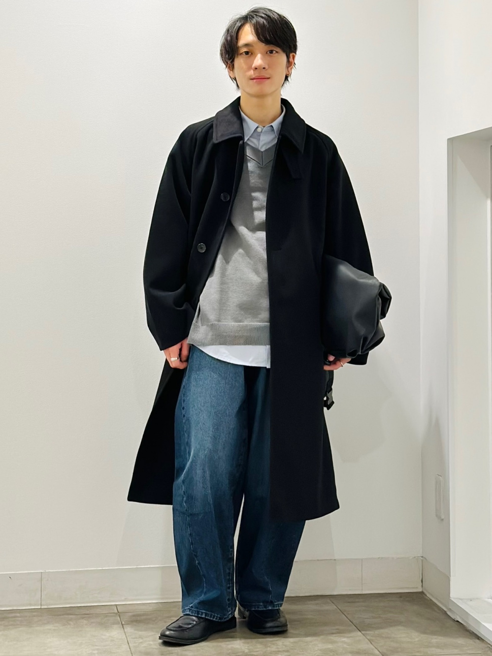 ヘビーウェイトスウェットハーフジッププルオーバー、ジップアップ