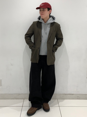 GU公式 | ウォッシャブルテーラードジャケットSW(セットアップ可能)