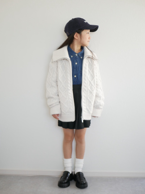 KONECT Dragon tailシリーズ　⭐️最終価格⭐️ GU公式 | デニムショートシャツ