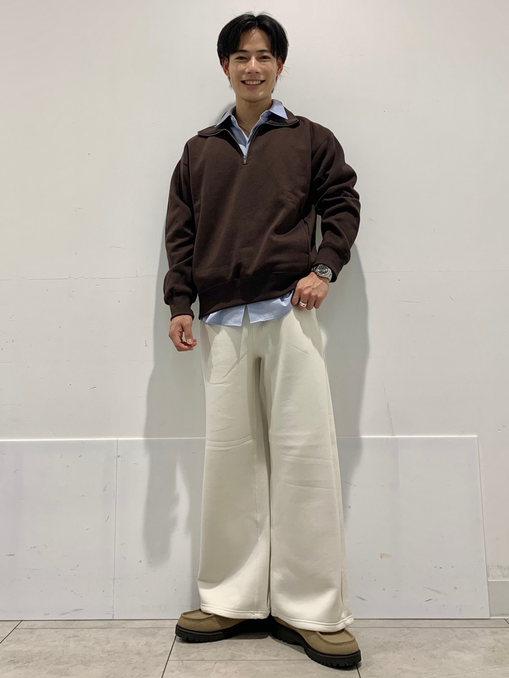 パフスウェットバギーパンツ(丈標準68.0～72.0cm)、ヘビーウェイト