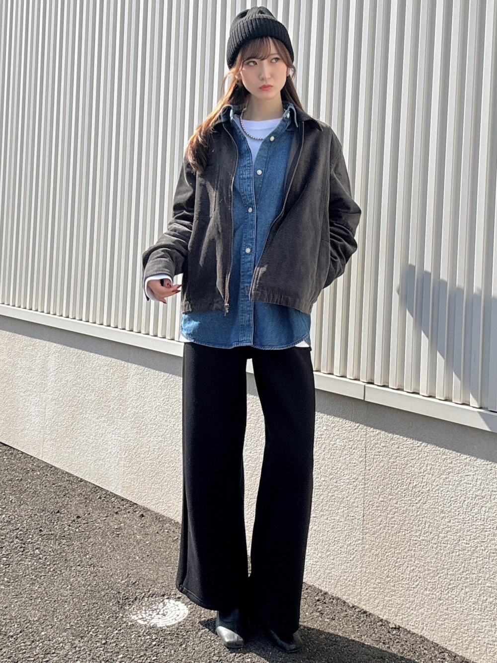 GU×ENGINEERED GARMENTS CORDLANE SET UP M Check styling ideas for「Cordlane Jacket | ENGINEERED GARMENTS