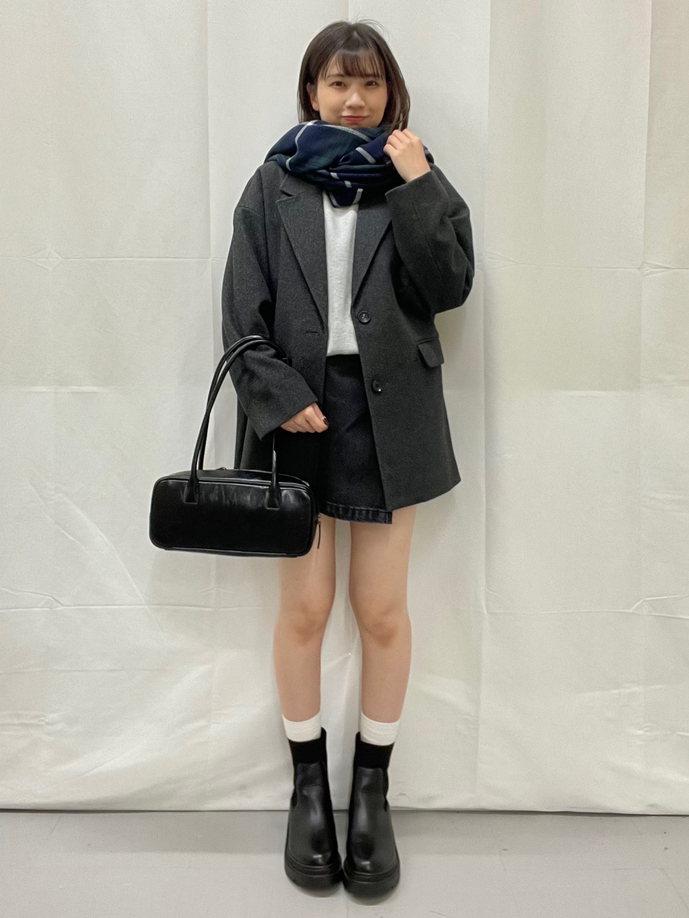 Denim Wrap Skort」| GU的穿搭理念