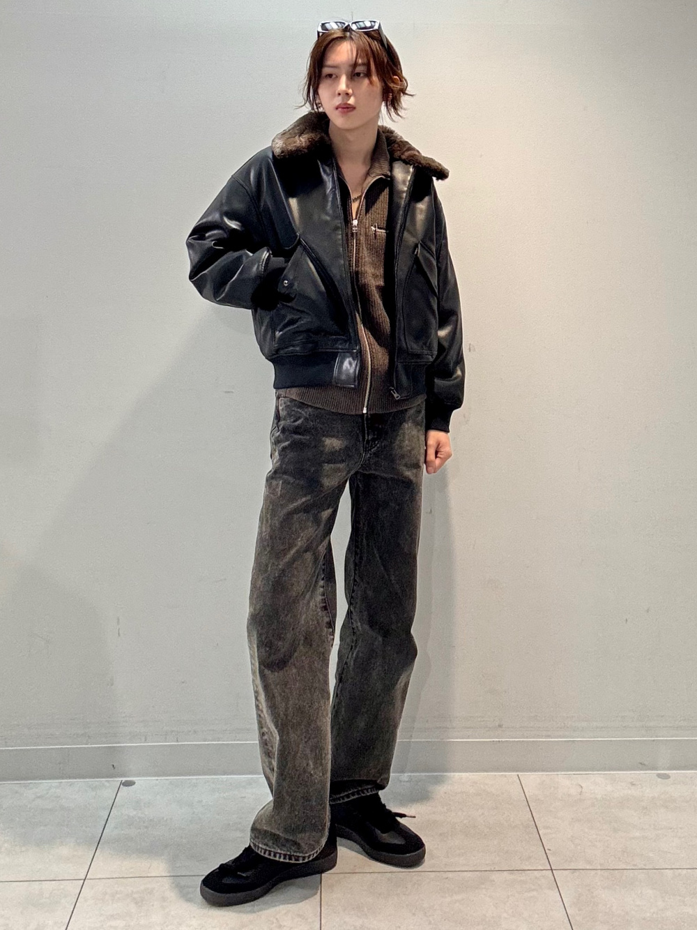 1度使用LIGHTMELTONBALCOLLAR HARRINGTONJACKE 1度使用LIGHTMELTONBALCOLLAR HARRINGTONJACKE 1度使用