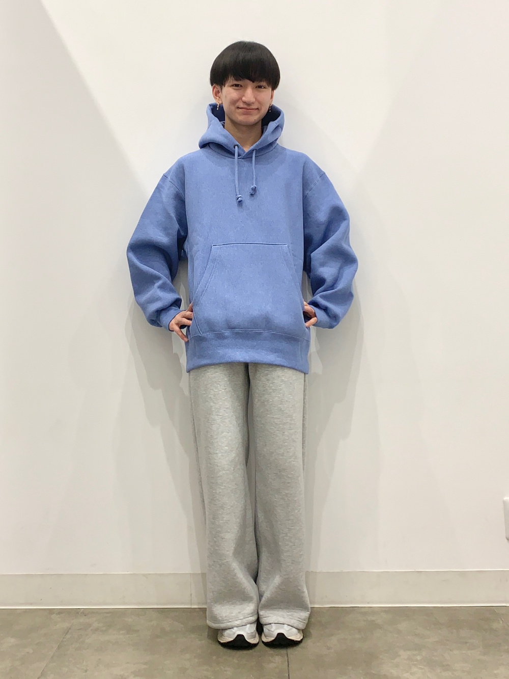 Cotton Color Ribbed Tank Top、Puff Sweat Full-Zip Hoodie」| GU的穿