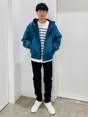 GU公式 | ストレッチスリムジーンズ(丈標準76.0cm)