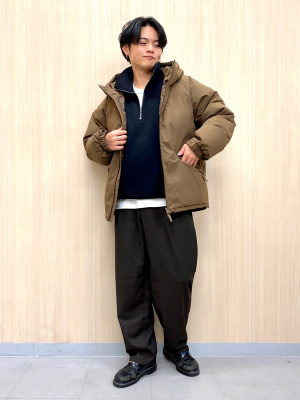 GU公式 | ヘビーウェイトスウェットハーフジッププルオーバー