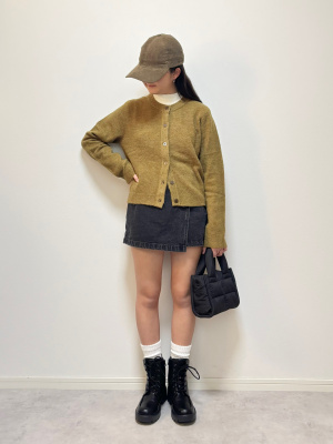 GU公式 | デニムラップスコート