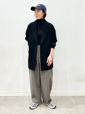 GU公式 | コージーメルトンハーフコート