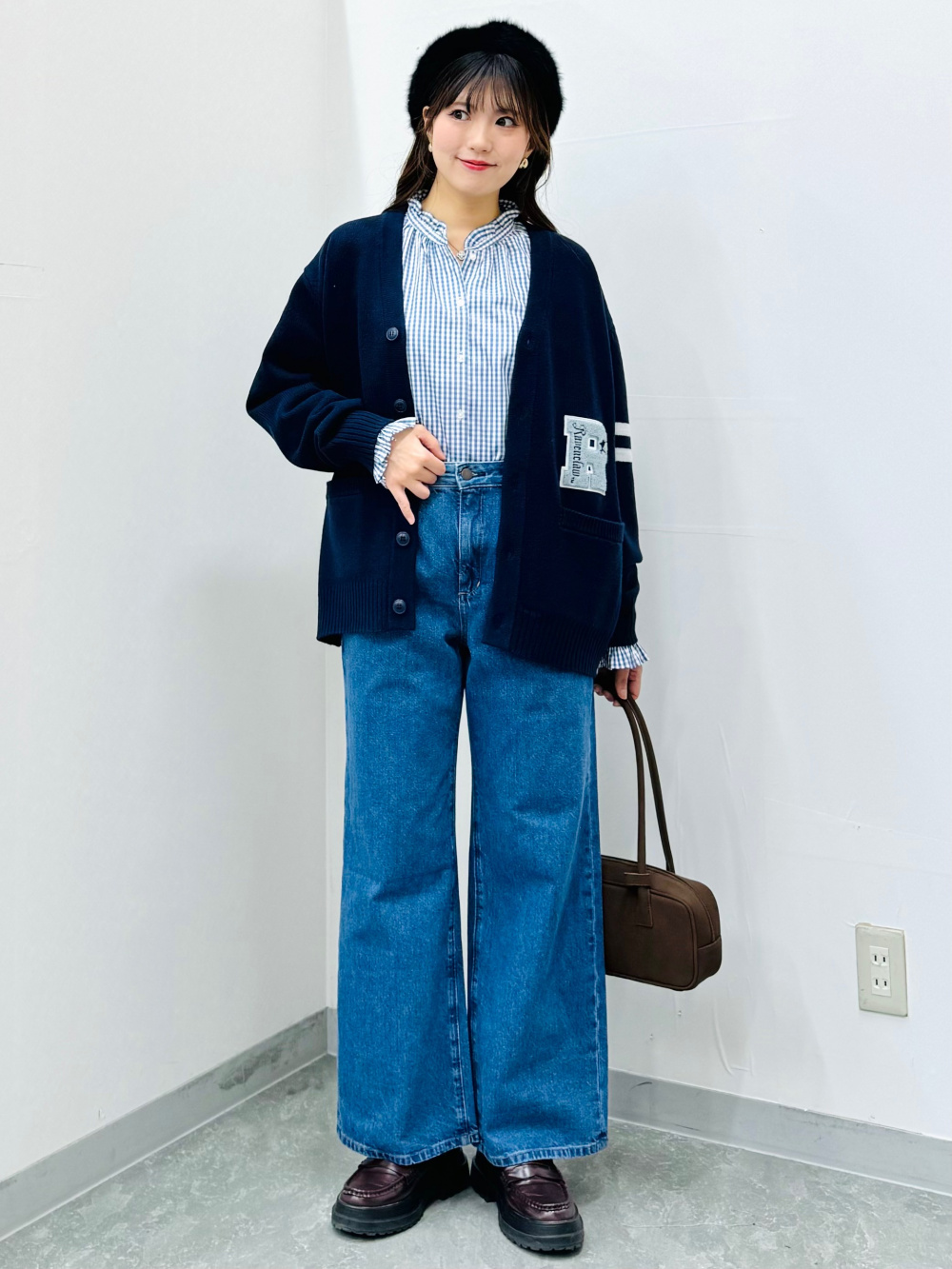 GU フルジップニットジャケット by rokh ネイビー S グラフィックT by rokh +X、フルジップニットジャケット by rokh」の