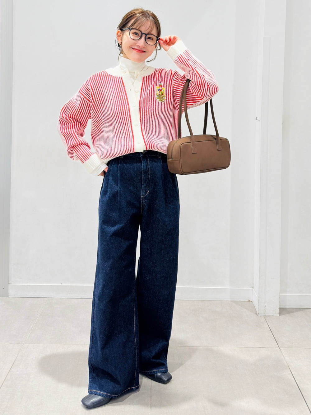 ウォームリブタートルネックT(長袖)、ヘビーフランネルシャツ