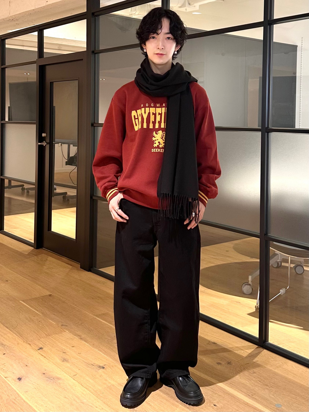 グラフィックT by rokh +X、フルジップニットジャケット by rokh」の