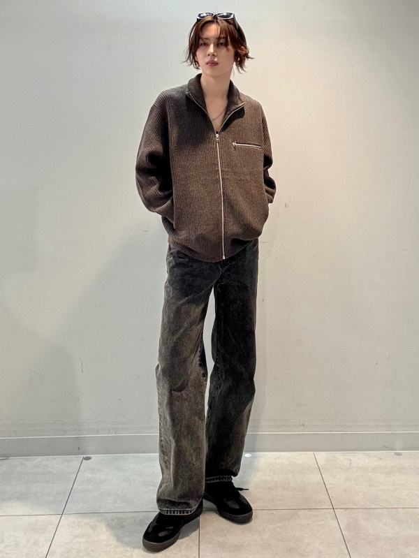 Rib Stitched Full-Zip Knitted Jacket」| GU的穿搭理念